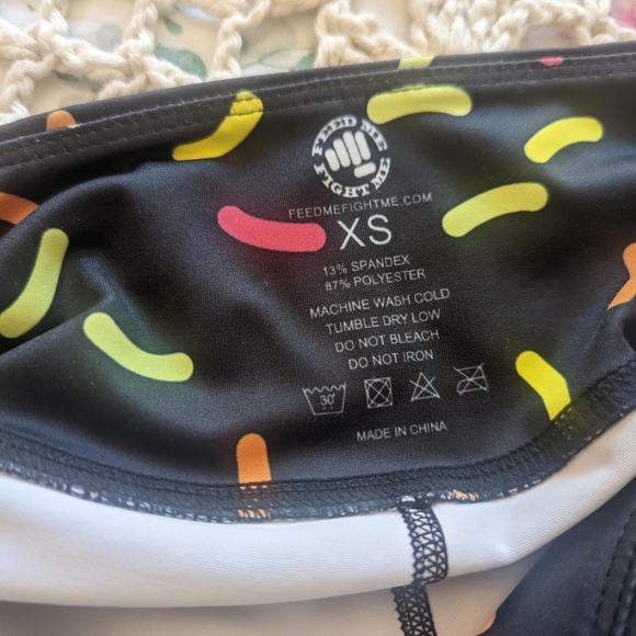 Feed me Fight me shorts - Picture 2 of 4